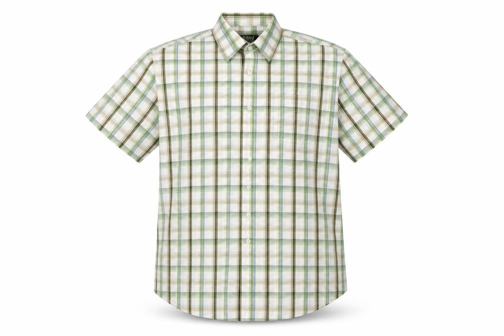 Matalan Mens Green Check   Button-Up Size L