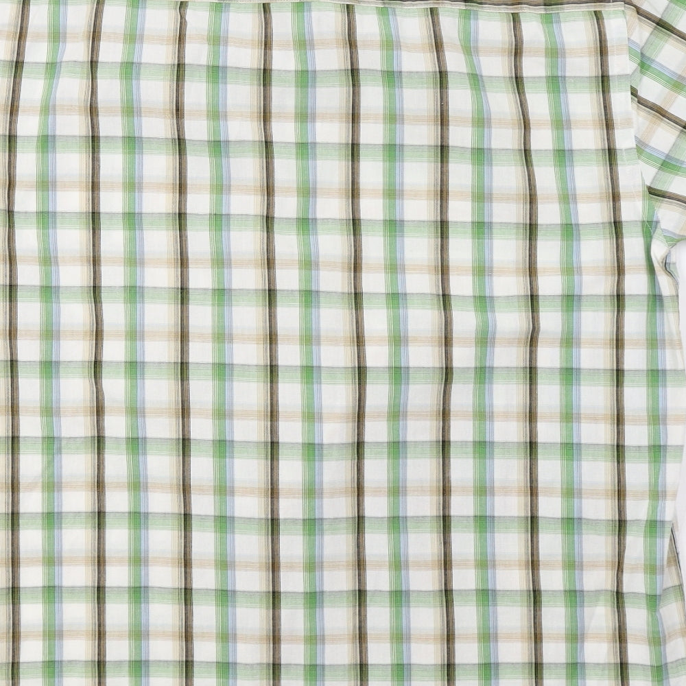 Matalan Mens Green Check   Button-Up Size L