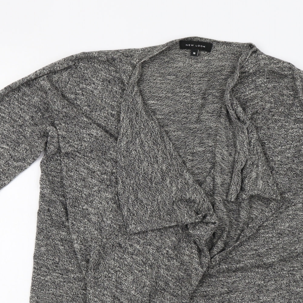New Look Womens Grey   Cardigan Jumper Size 10