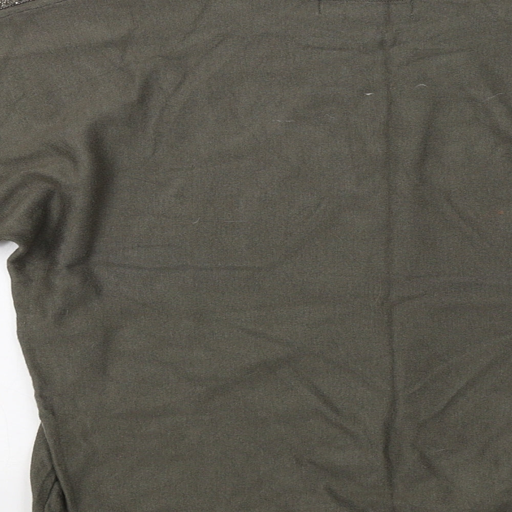 Primark Womens Green   Pullover Jumper Size S