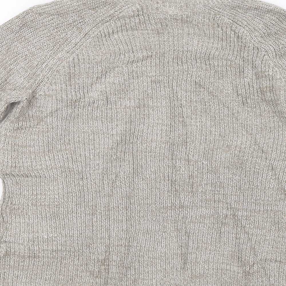 H&M Womens Beige   Pullover Jumper Size S