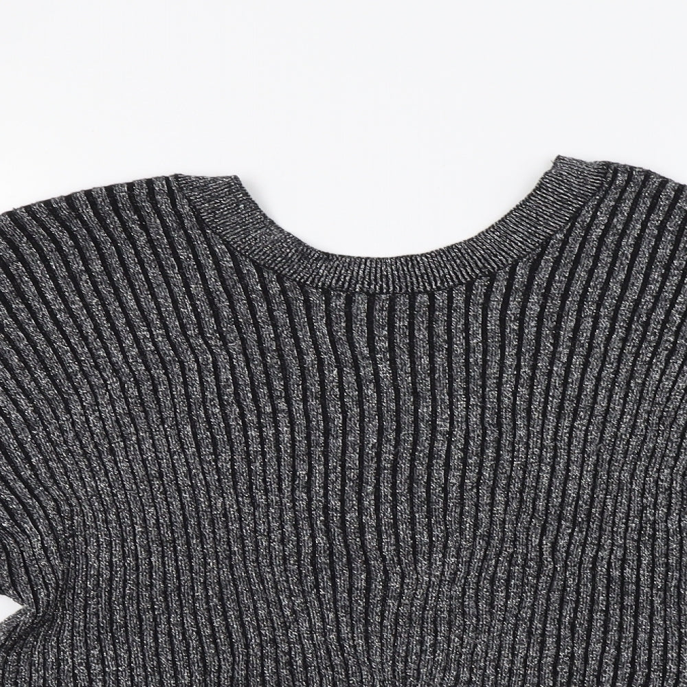 Topshop Womens Grey   Pullover Jumper Size 10