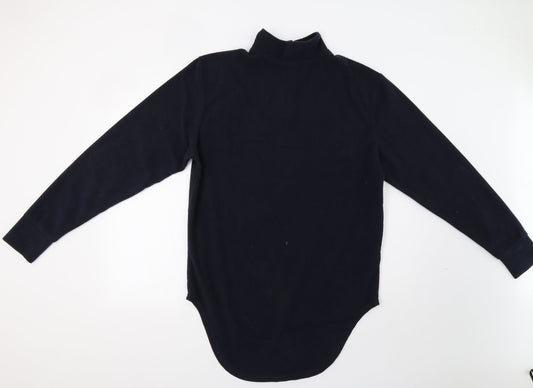 Preworn Womens Blue   Henley Hoodie Size M