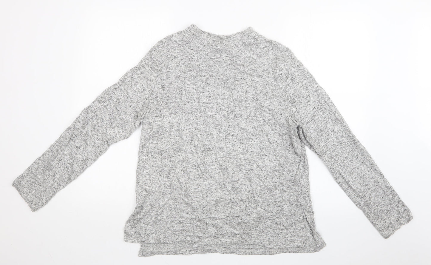 H&M Womens Grey   Basic T-Shirt Size M