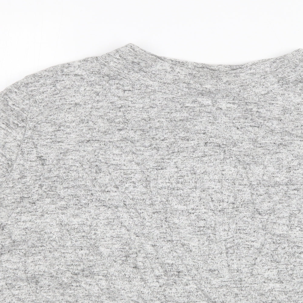 H&M Womens Grey   Basic T-Shirt Size M