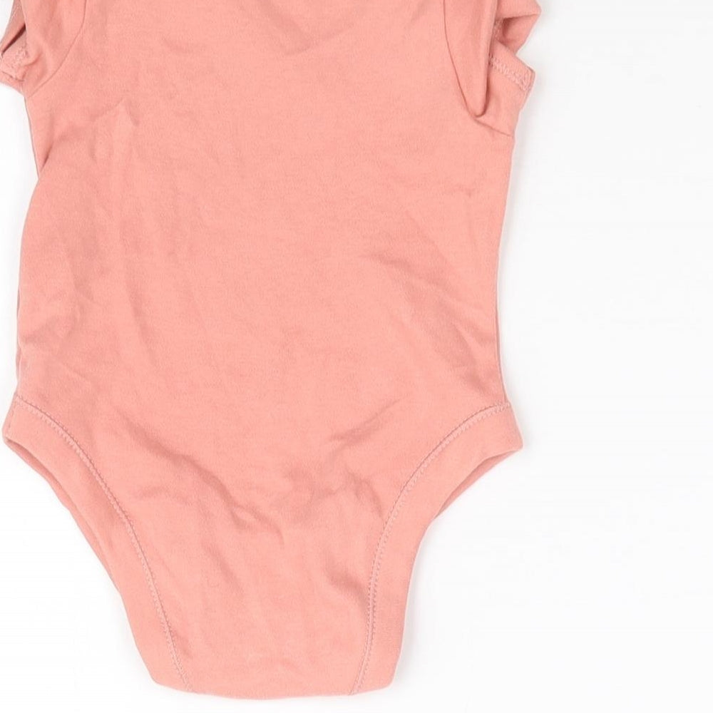 George Girls Pink   Babygrow One-Piece Size 3-6 Months