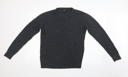 Cedar Wood State Mens Grey   Pullover Sweatshirt Size L