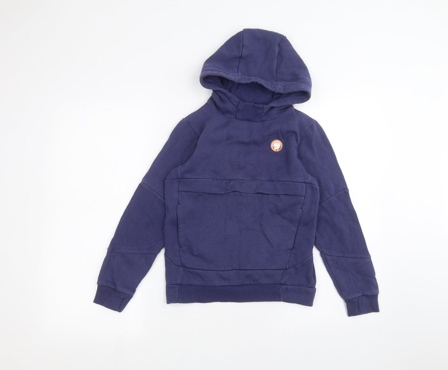 Nutmeg Boys Blue   Pullover Hoodie Size 8-9 Years