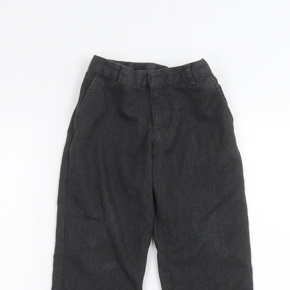 George Boys Black   Dress Pants Trousers Size 5-6 Years