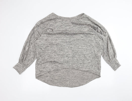 Preworn Womens Grey   Basic T-Shirt Size XL