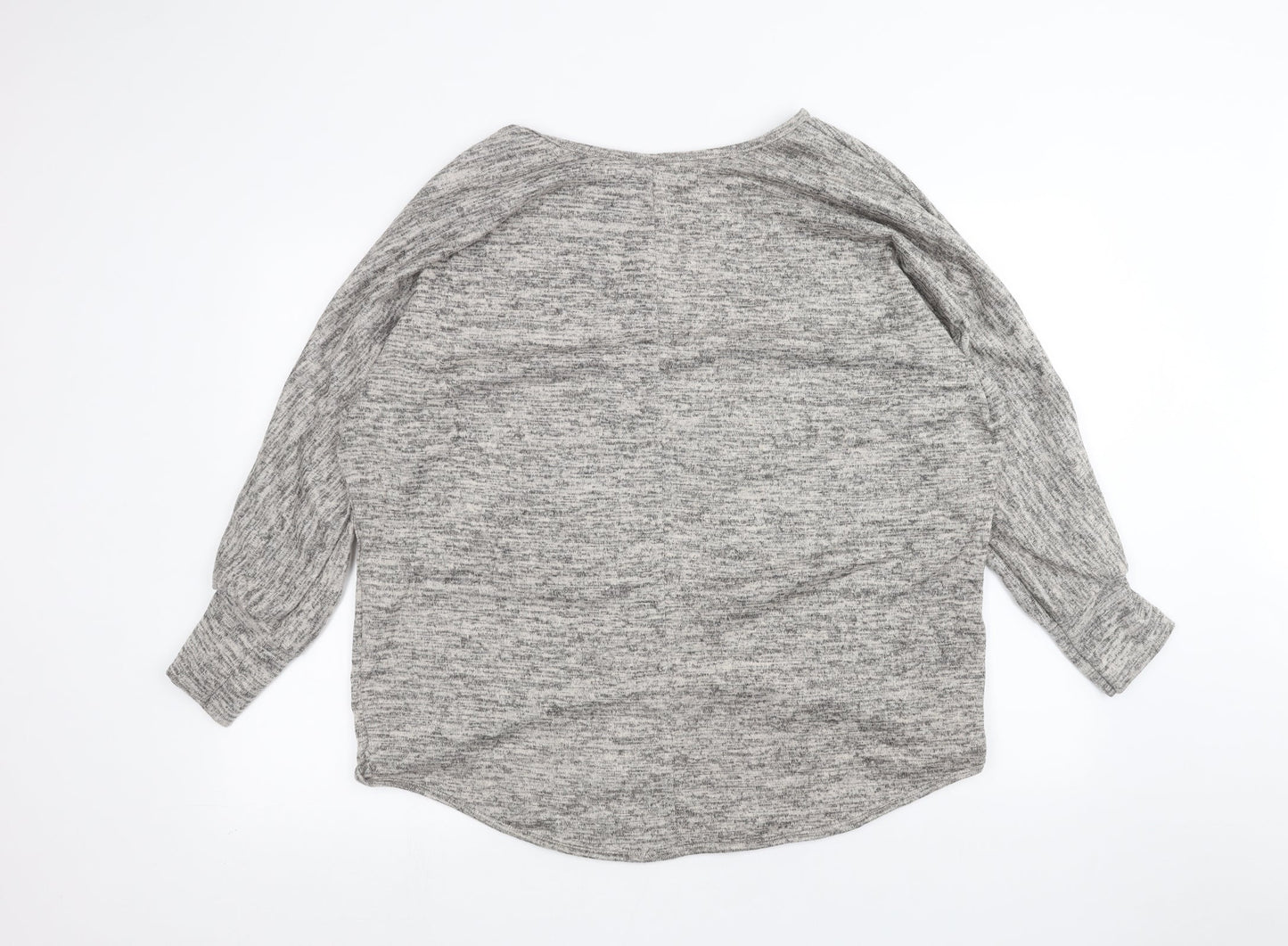 Preworn Womens Grey   Basic T-Shirt Size XL