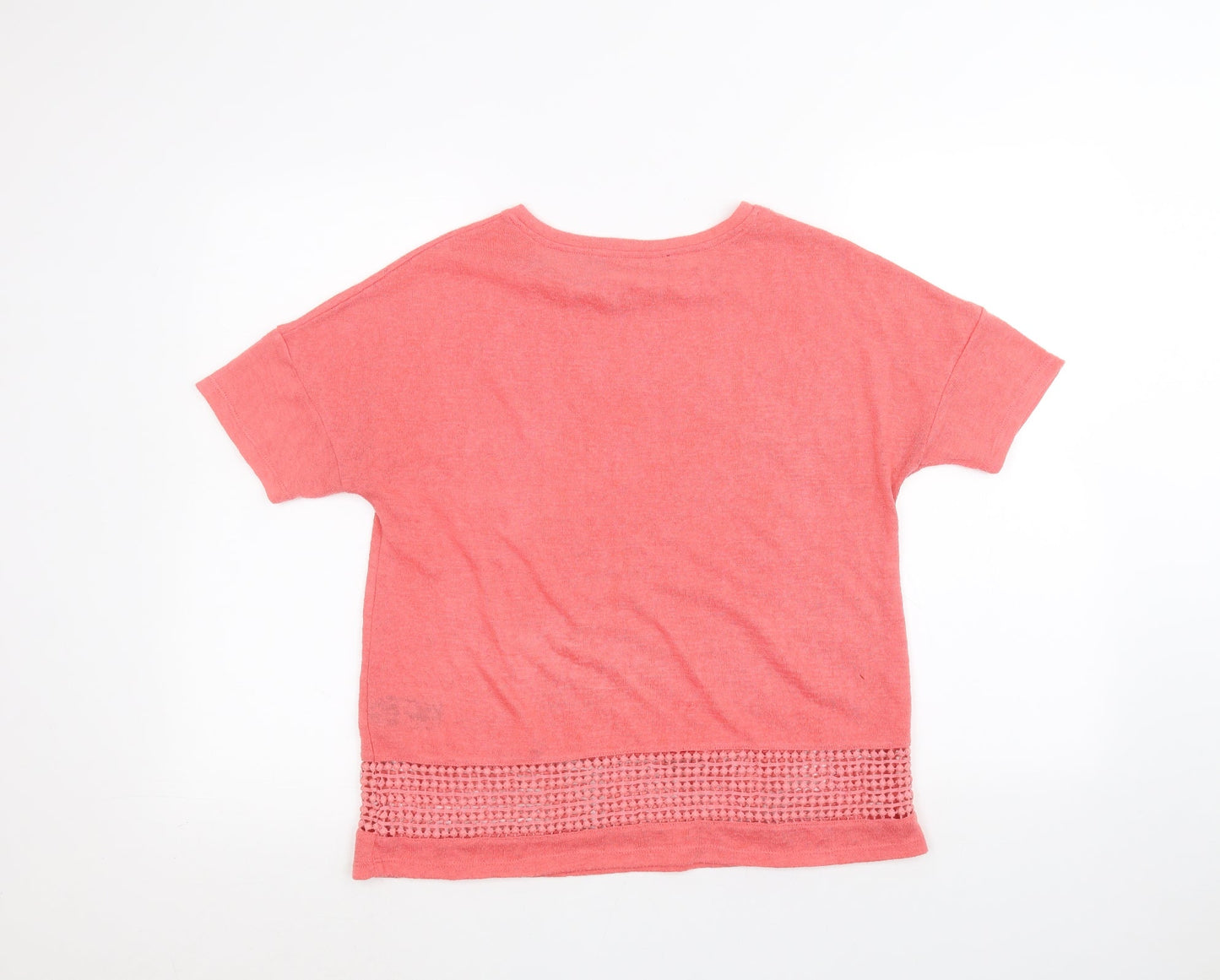 Very Womens Pink   Basic T-Shirt Size 10