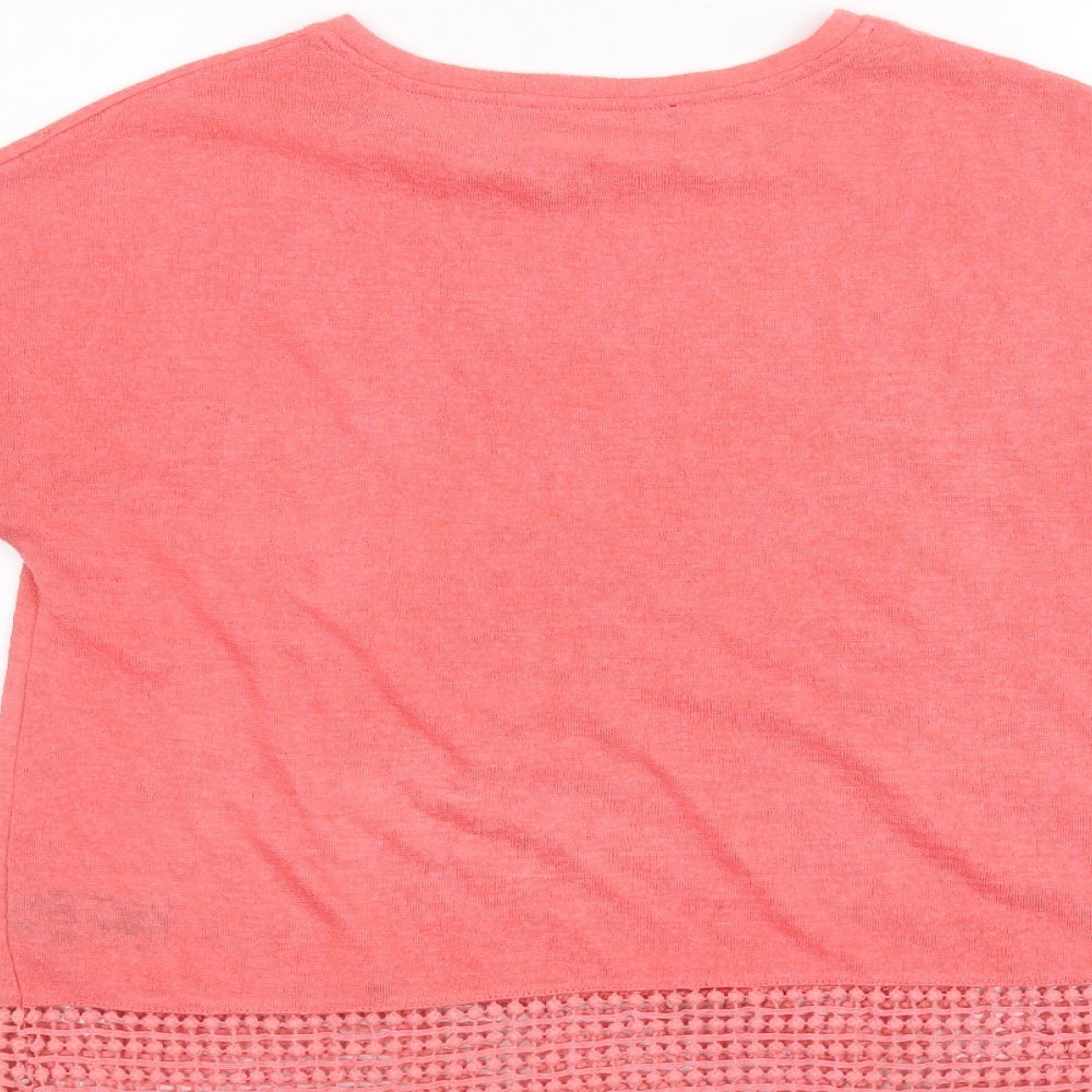 Very Womens Pink   Basic T-Shirt Size 10