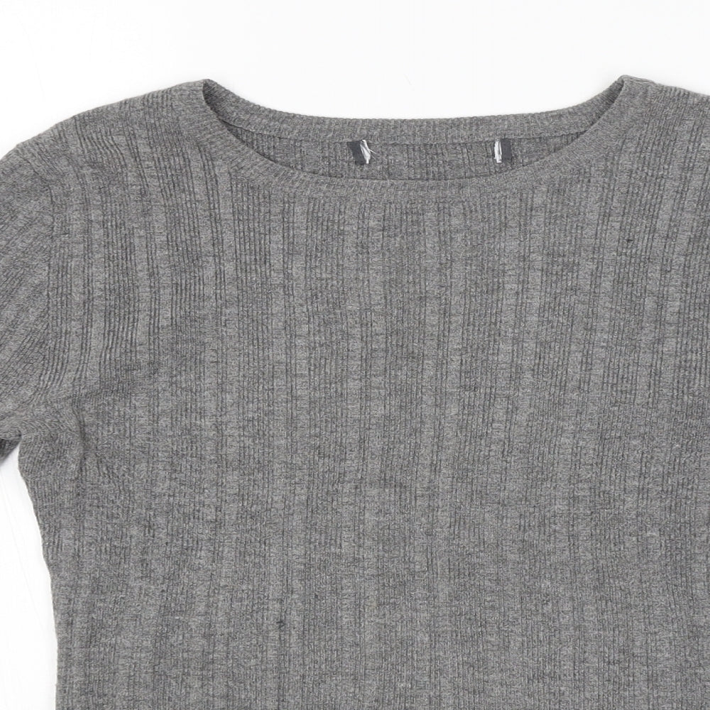 Primark Womens Grey   Pullover Jumper Size 10