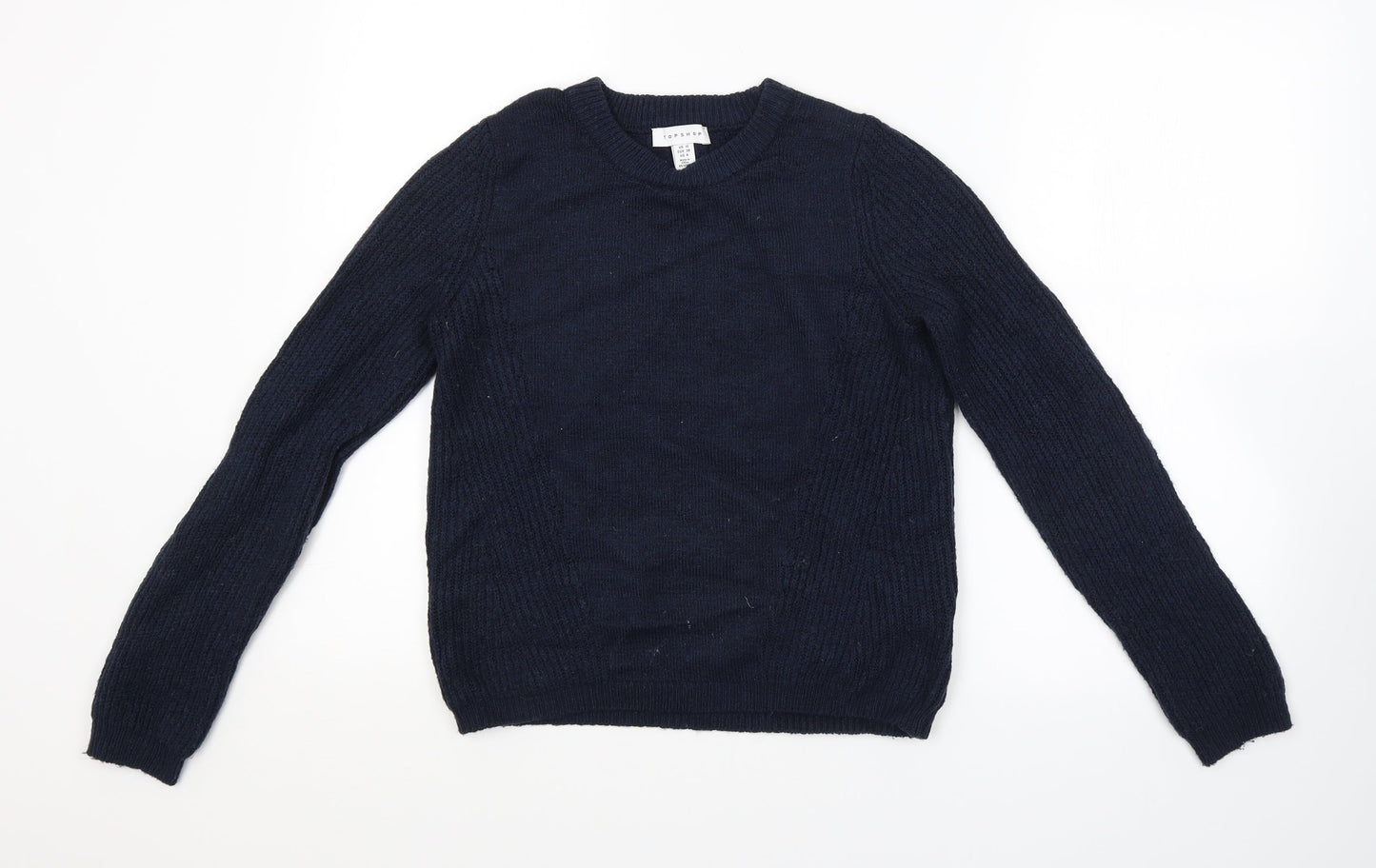Topshop Womens Blue   Pullover Jumper Size 10