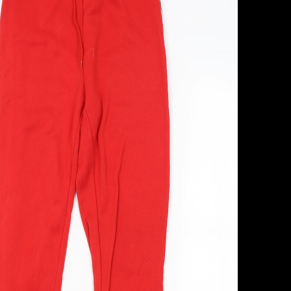 Preworn Womens Red   Sweatpants Trousers Size M L28 in