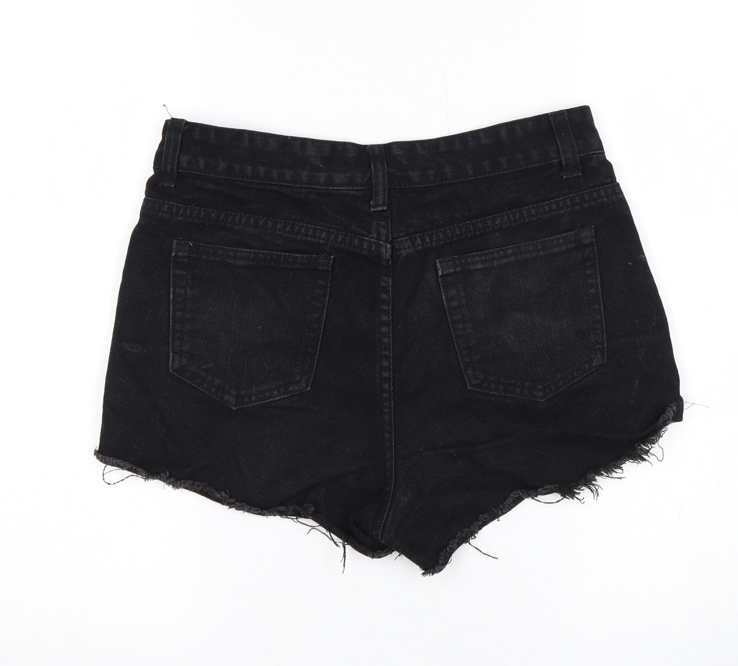Preworn Womens Black   Cut-Off Shorts Size M