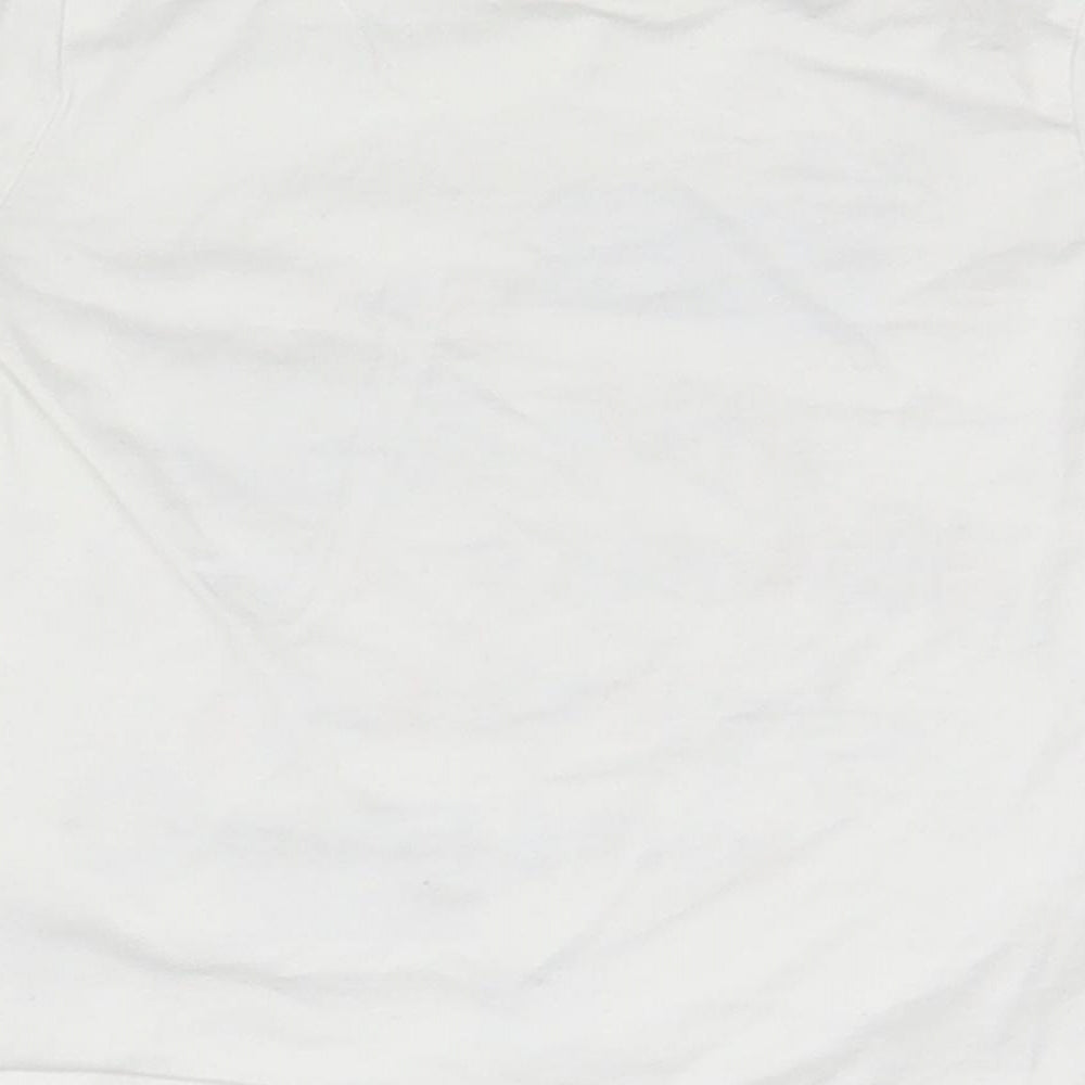George Baby White   Basic T-Shirt Size 9-12 Months  - Ships, Sea, Adventure