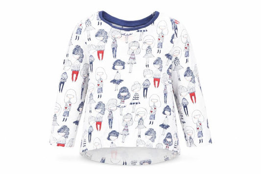 Mini Club Baby White   Basic T-Shirt Size 9-12 Months