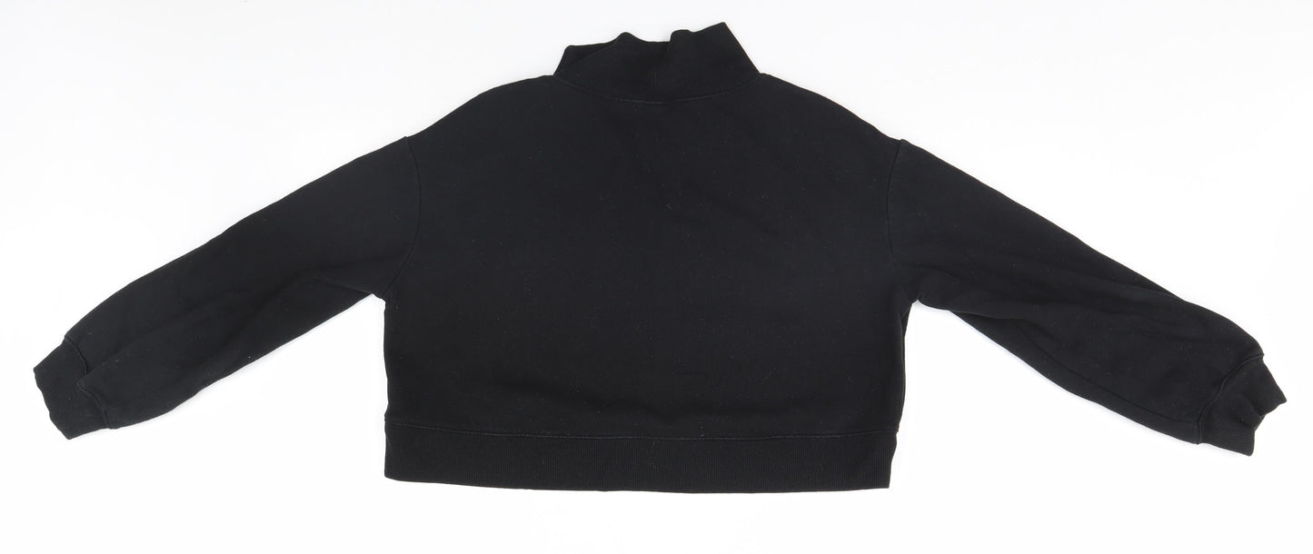 Divided Womens Black   Pullover Jumper Size S