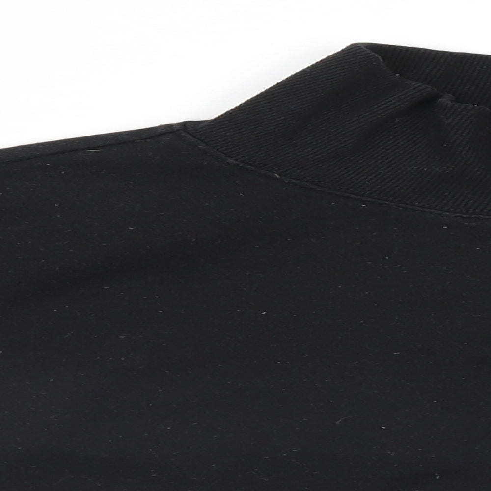 Divided Womens Black   Pullover Jumper Size S