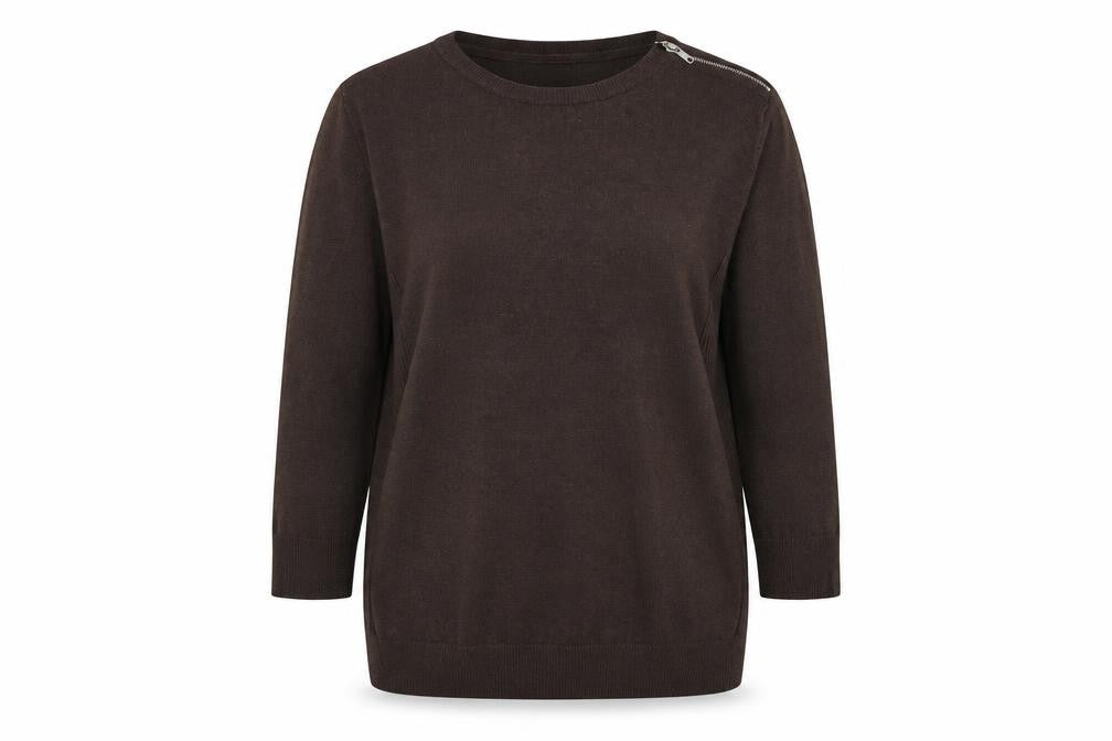 Front view of Red Herring women’s blue jumper, size UK 20