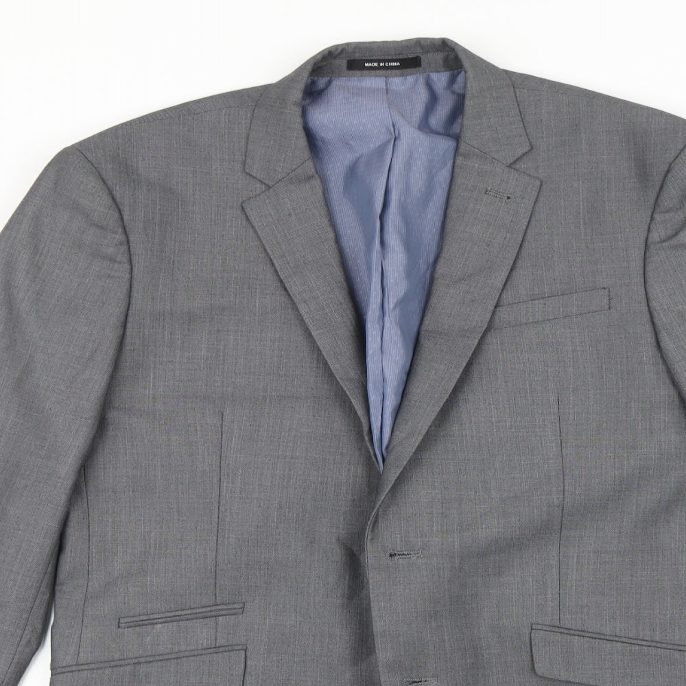 Cedar Wood State Mens Grey    Blazer Size 40