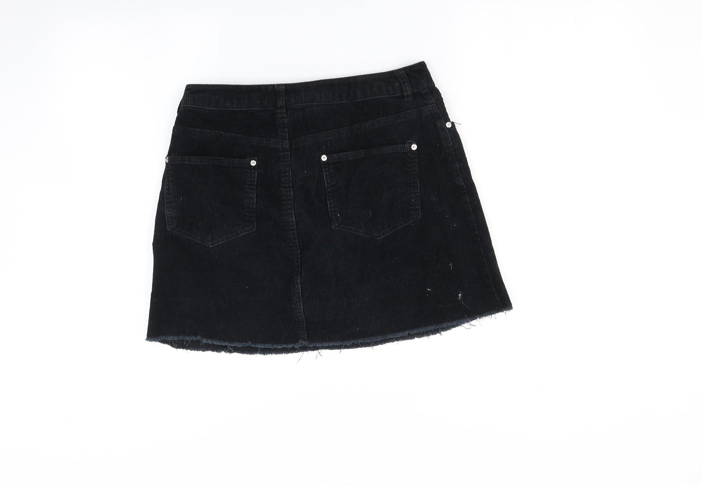 Miss Selfridge Womens Black   A-Line Skirt Size 10