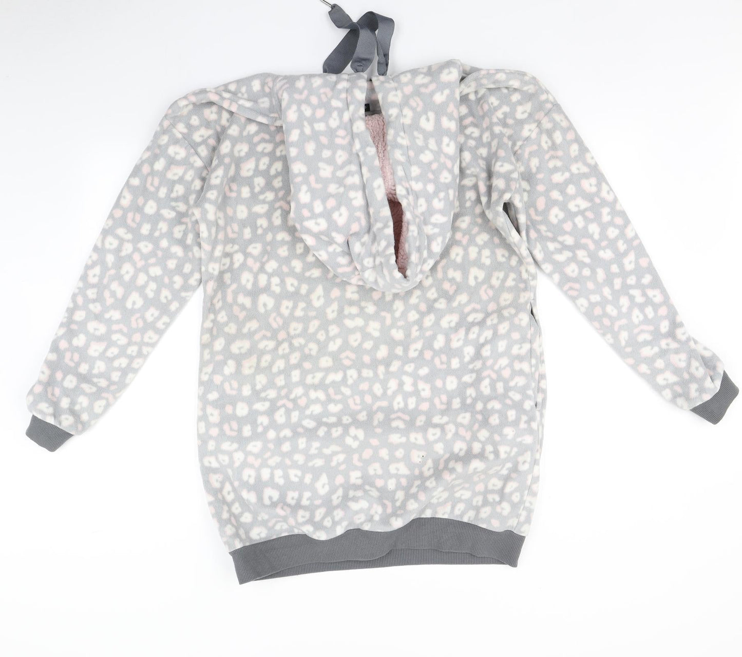 ESMARA Womens Grey Animal Print   Pyjama Top Size 12