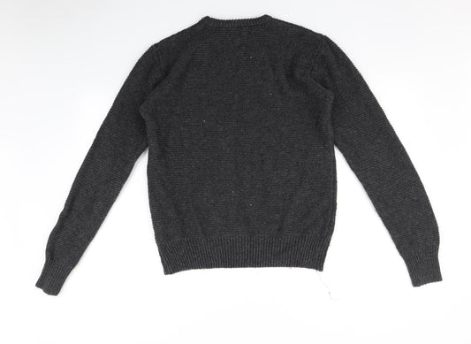 Cedar Wood State Mens Grey   Pullover Jumper Size S