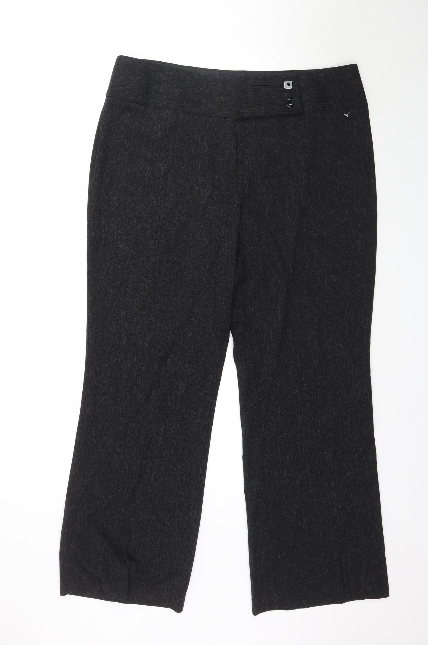 Marks and Spencer Womens Grey   Trousers  Size 16 L30 in