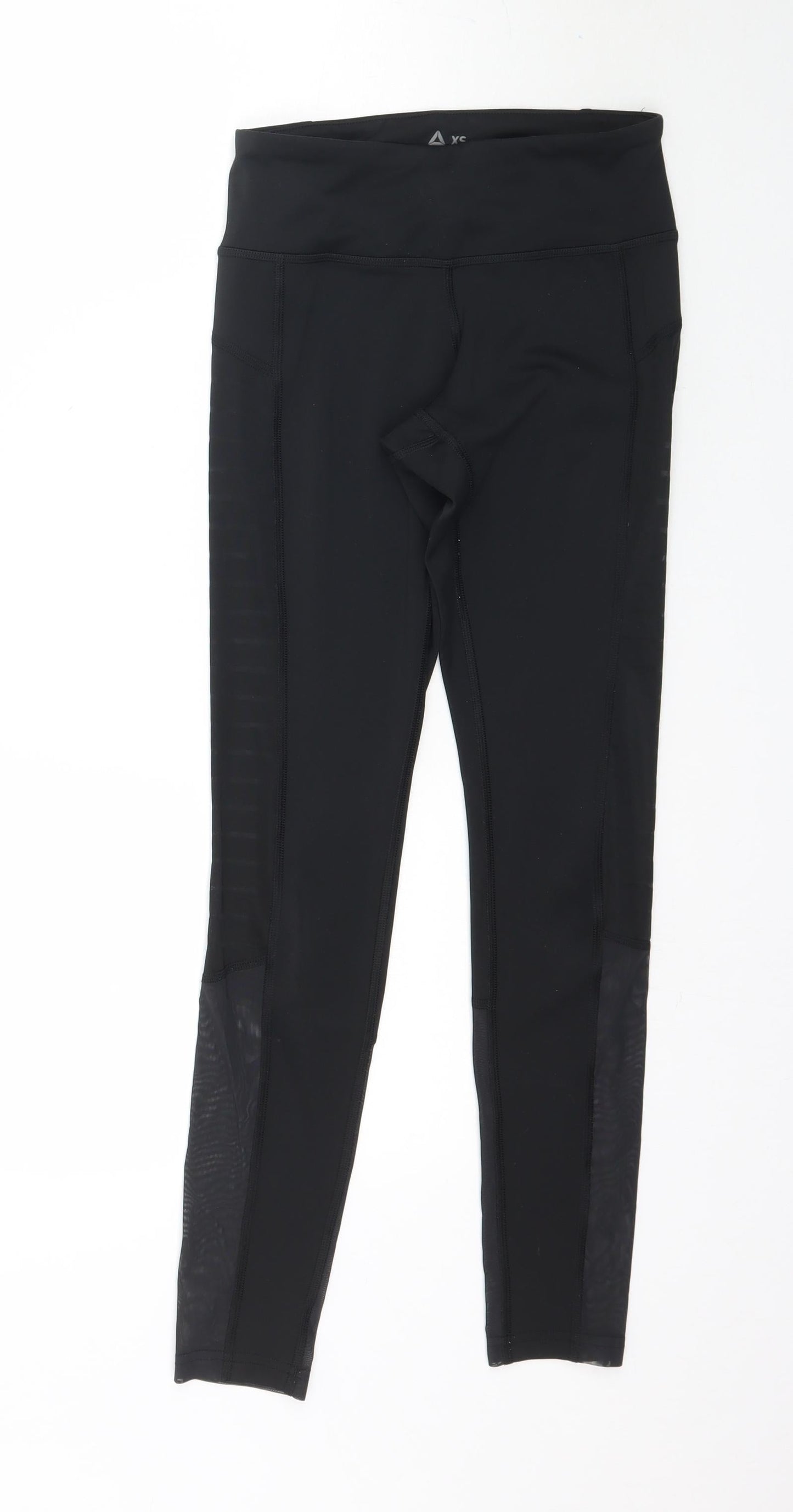 Reebok Womens Black    Leggings Size XS L28 in - Sports