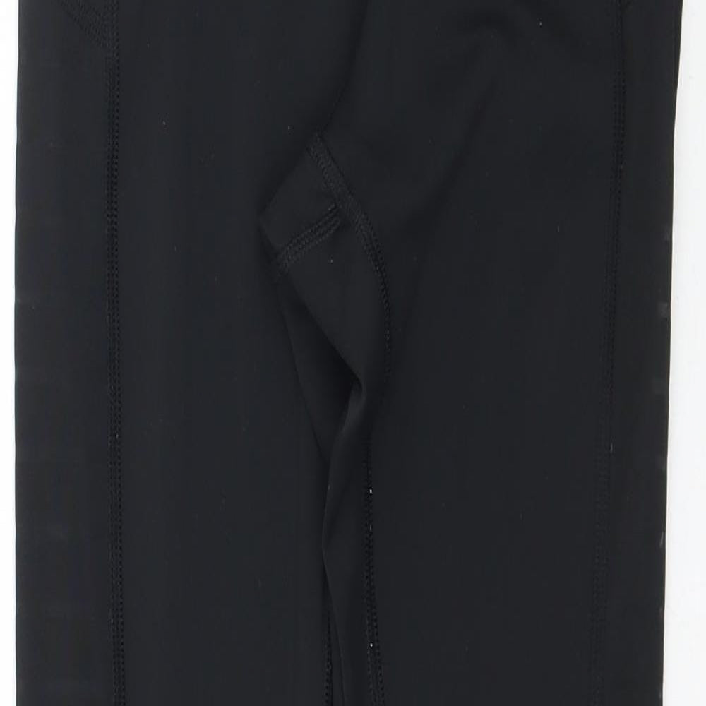 Reebok Womens Black    Leggings Size XS L28 in - Sports