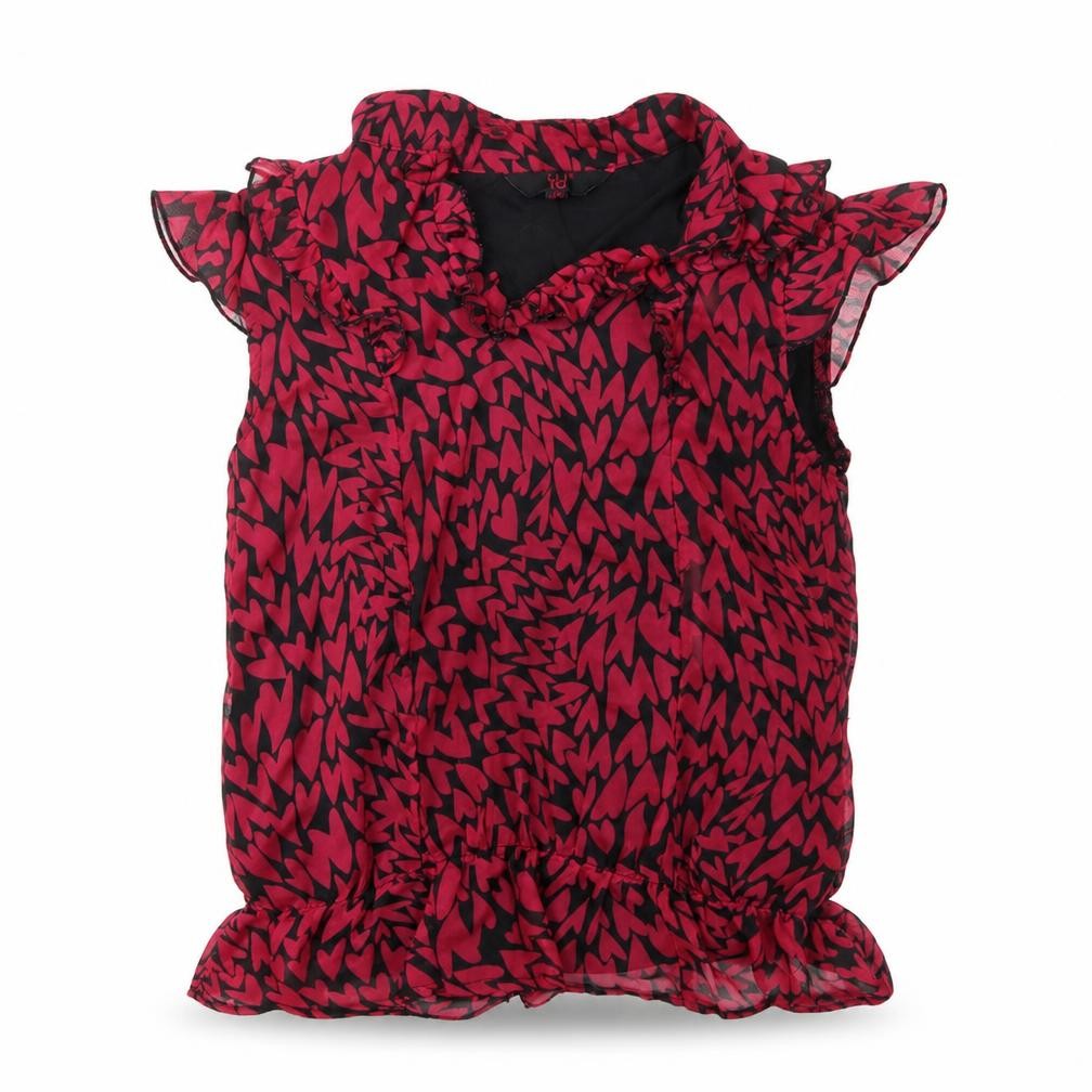 YD Girls Purple   Basic Blouse Size 7-8 Years