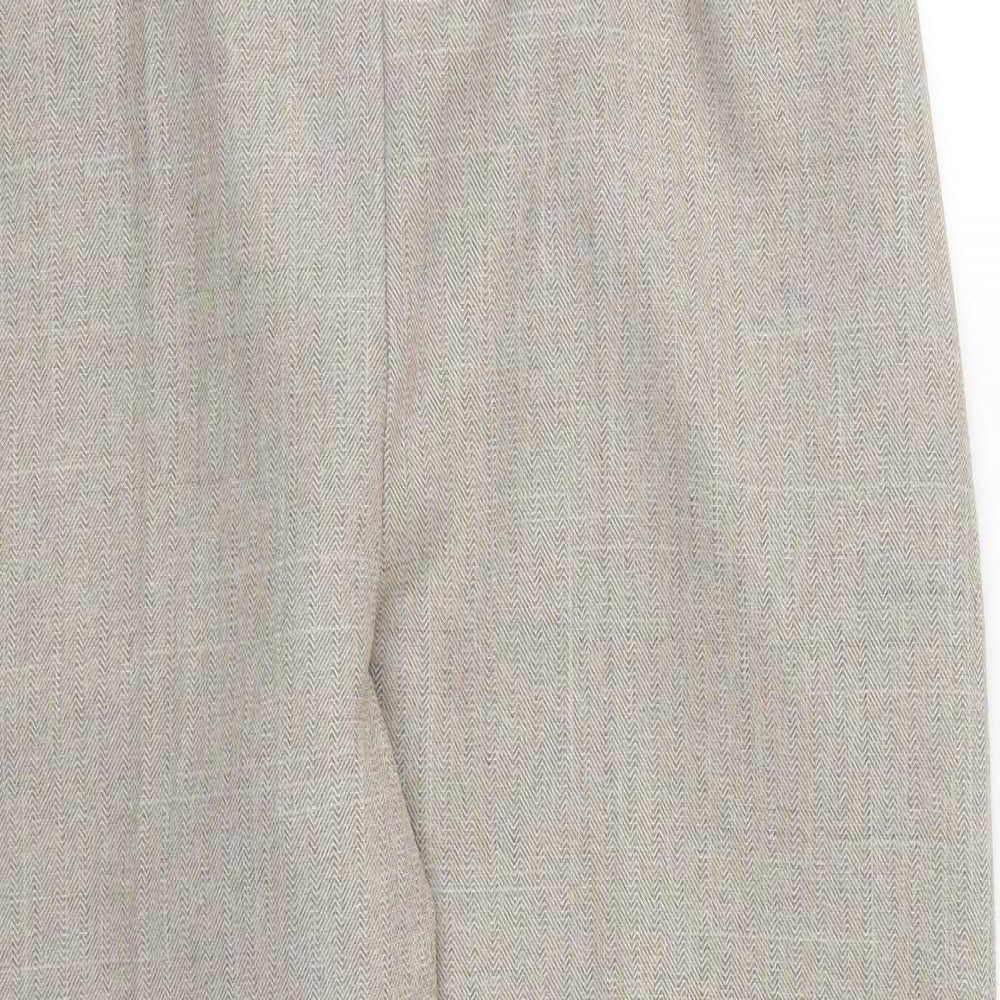 Autonomy Womens Beige   Trousers  Size 14 L24.5 in