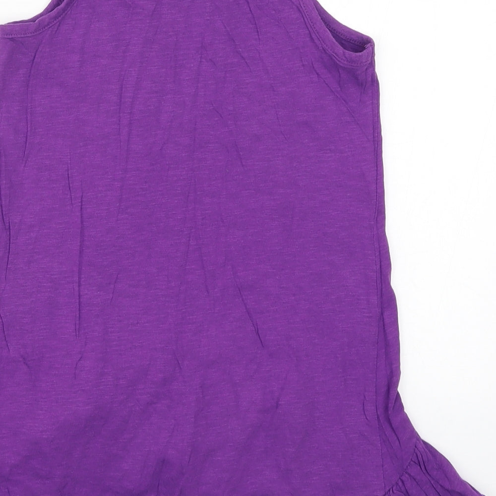 George Girls Purple   Basic Tank Size 9-10 Years