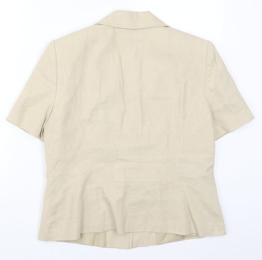 BHS Womens Beige   Jacket  Size 14
