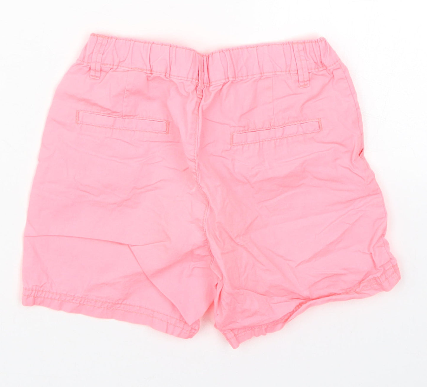 H&M Girls Pink   Bermuda Shorts Size 7 Years