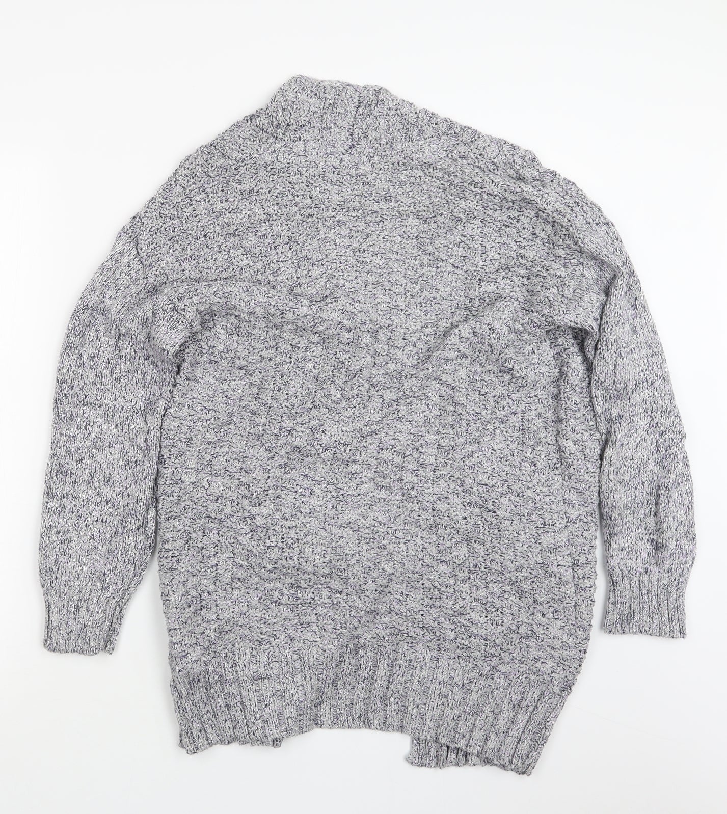 Per Una Womens Blue  Knit Cardigan Jumper Size 10