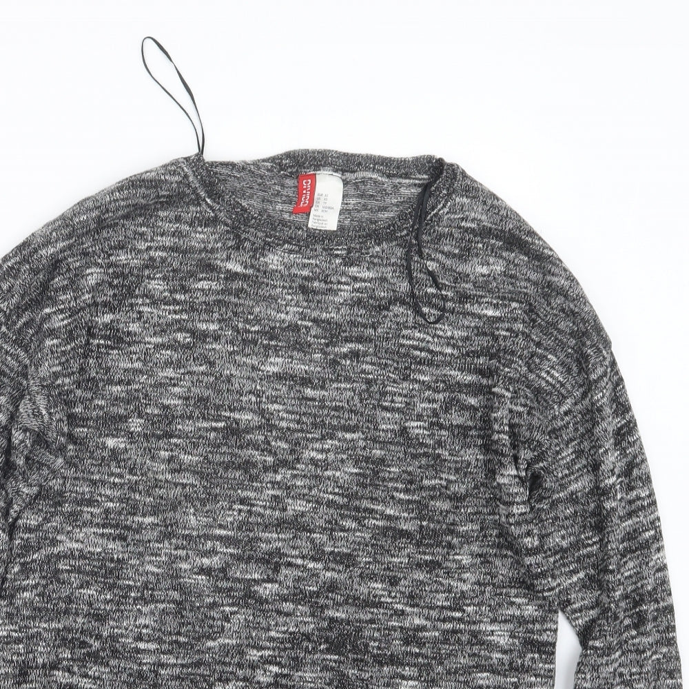 Divided by H&M Womens Black   Pullover Jumper Size XS