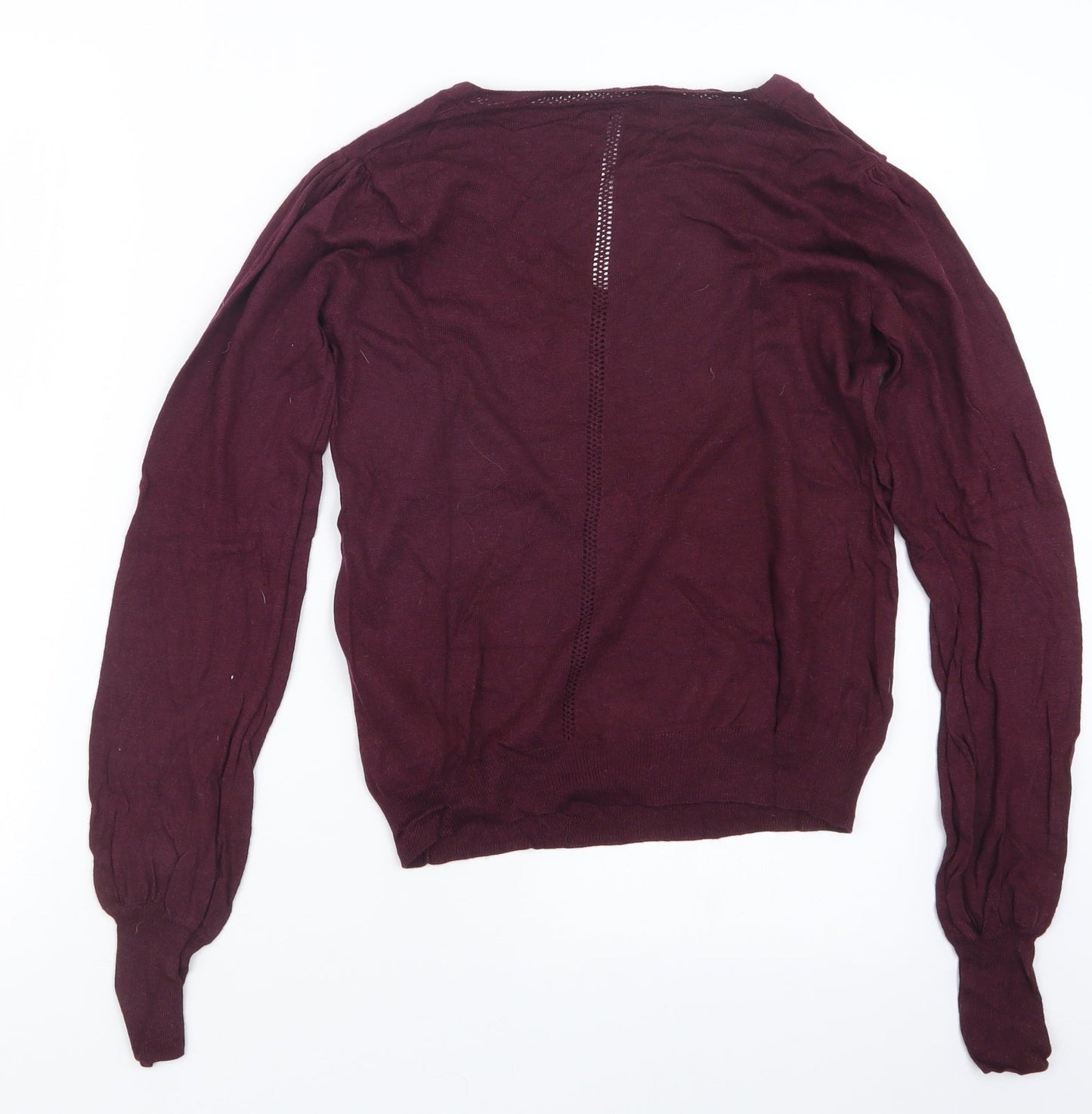 NEXT Womens Purple  Knit Pullover Jumper Size 8
