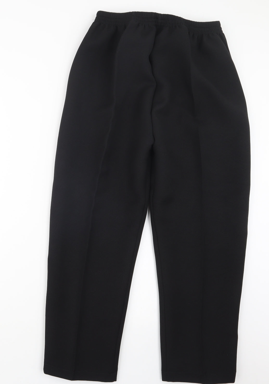 Preworn Womens Black   Trousers  Size 16 L24 in