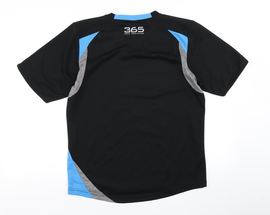 365 Training Mens Black   Basic T-Shirt Size S