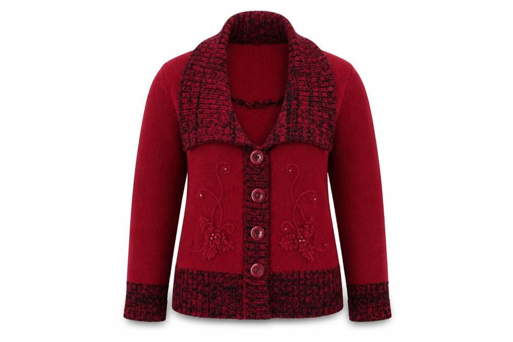 Front view of Roman women’s pink jumper, size M