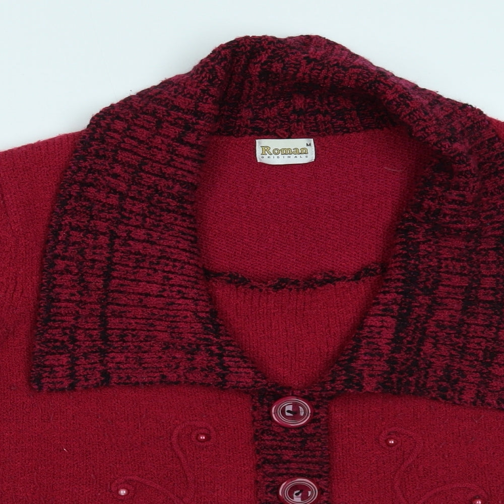 Roman Womens Pink   Pullover Jumper Size M