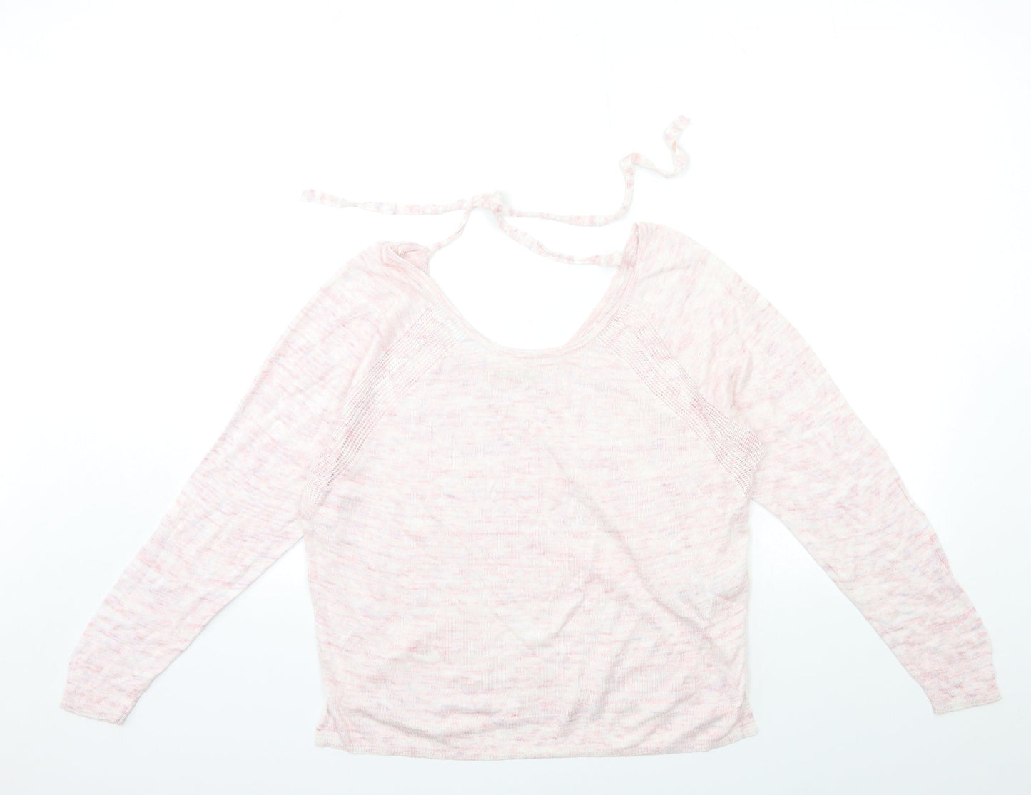 Marks and Spencer Womens Pink  Knit Pullover Jumper Size 10