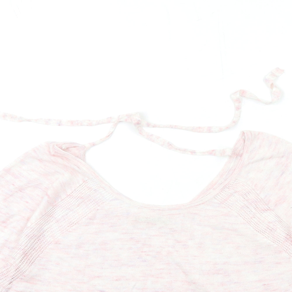Marks and Spencer Womens Pink  Knit Pullover Jumper Size 10