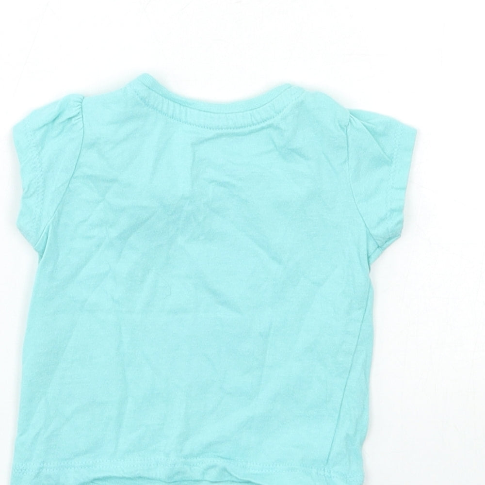 Primark Baby Blue   Pullover T-Shirt Size 0-3 Months