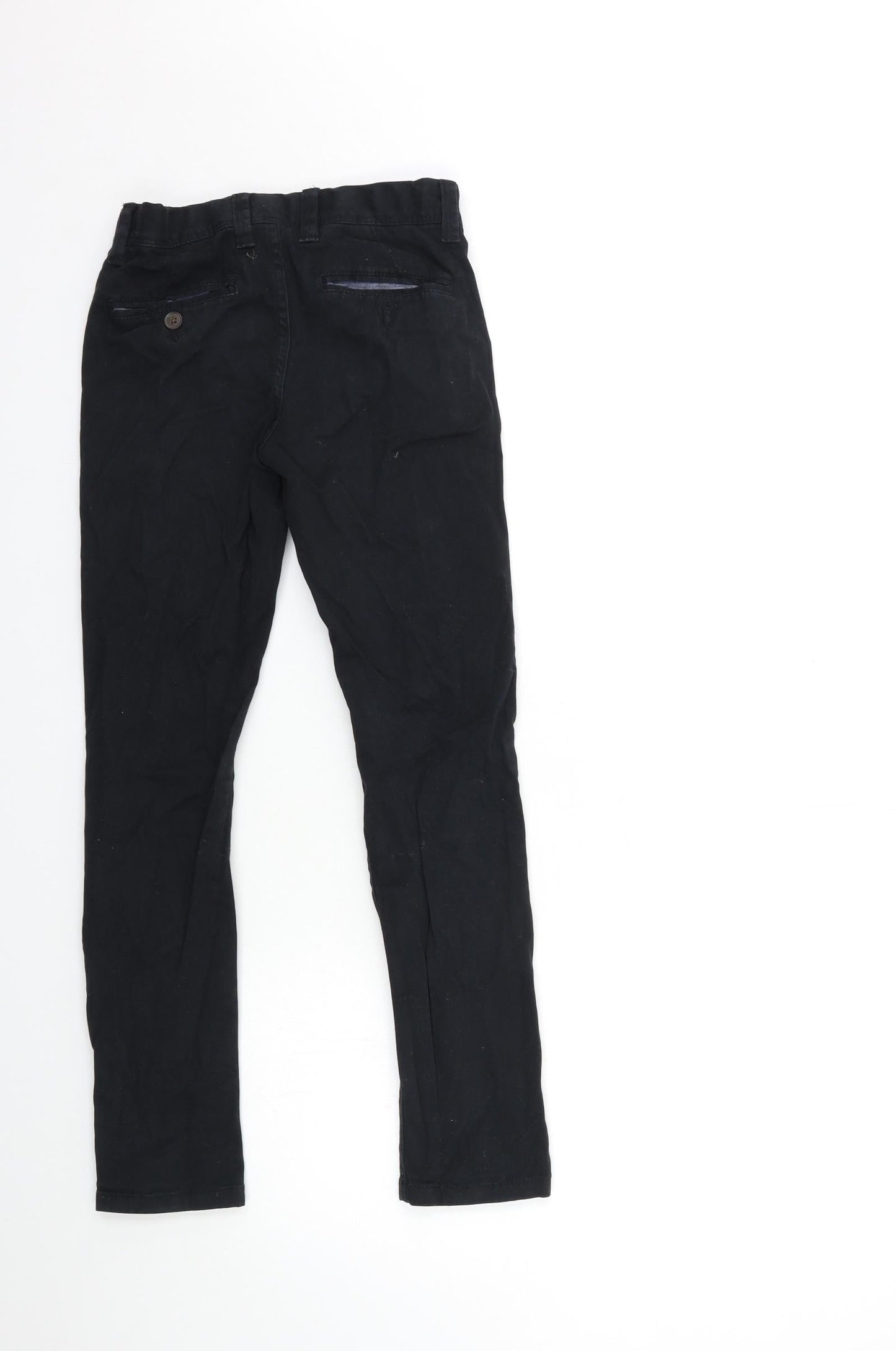 NEXT Boys Black   Chino Trousers Size 9 Months