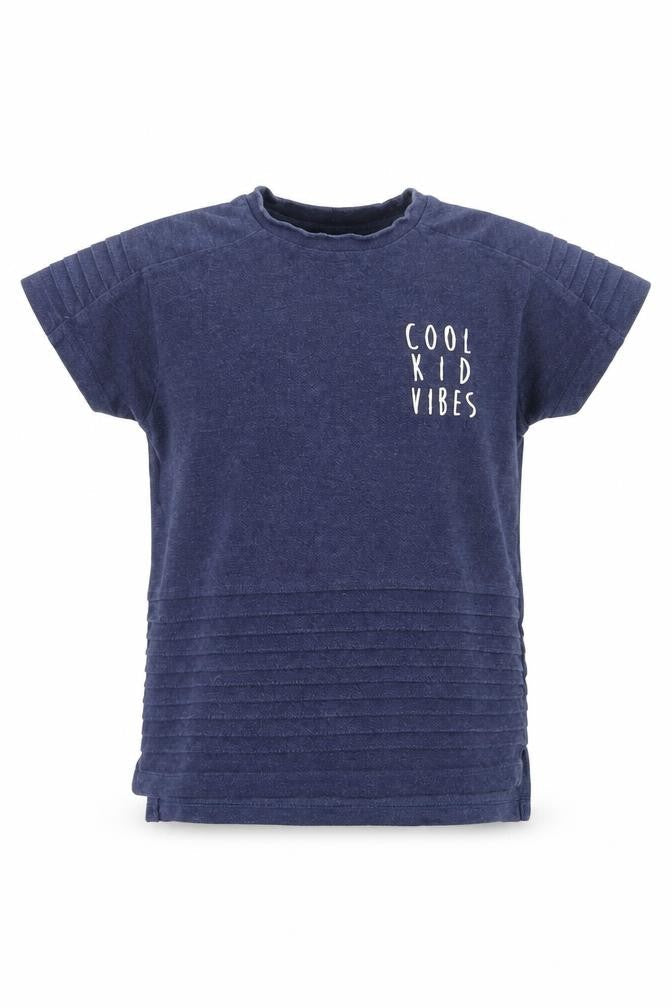 Primark Boys Blue   Basic T-Shirt Size 5-6 Years  - cool kids